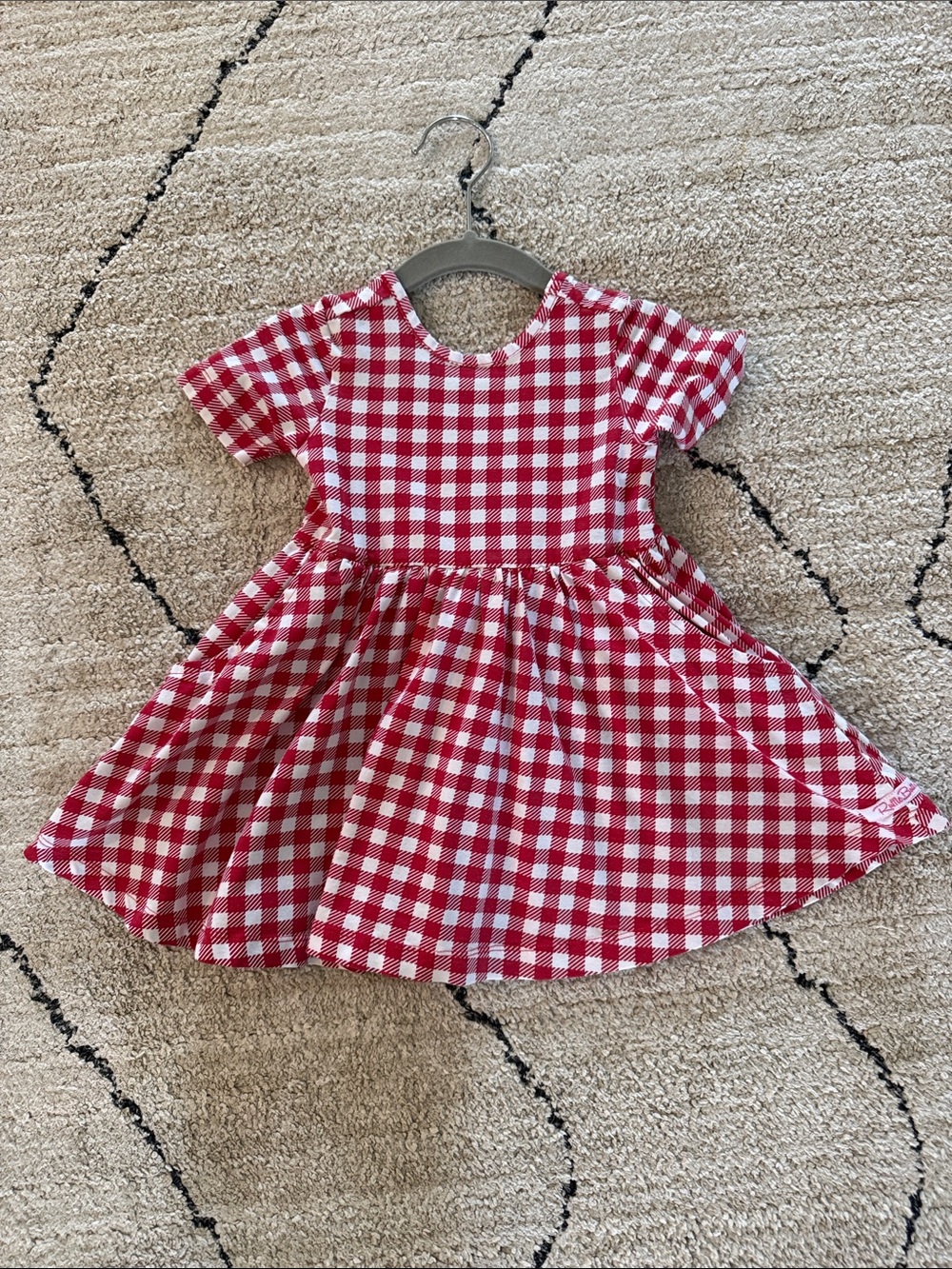 Ruffle Butts Red and White Gingham Dress